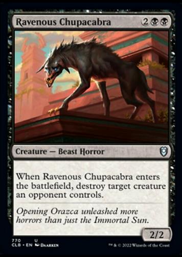 Ravenous Chupacabra (Ausgehungerter Chupacabra)
